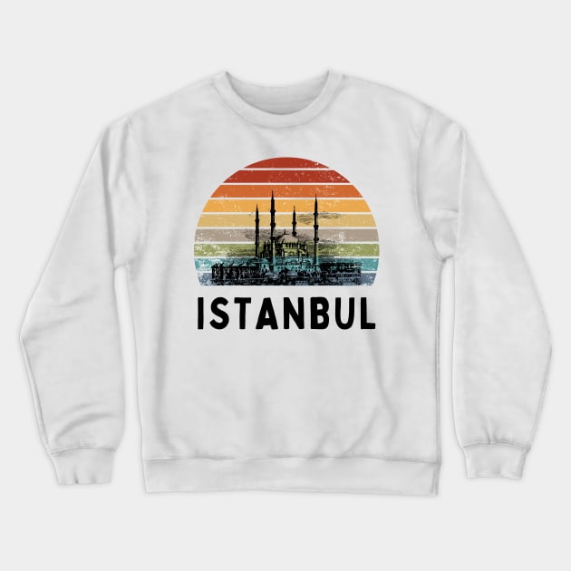 Istanbul-inspired shirt Crewneck Sweatshirt by IOANNISSKEVAS